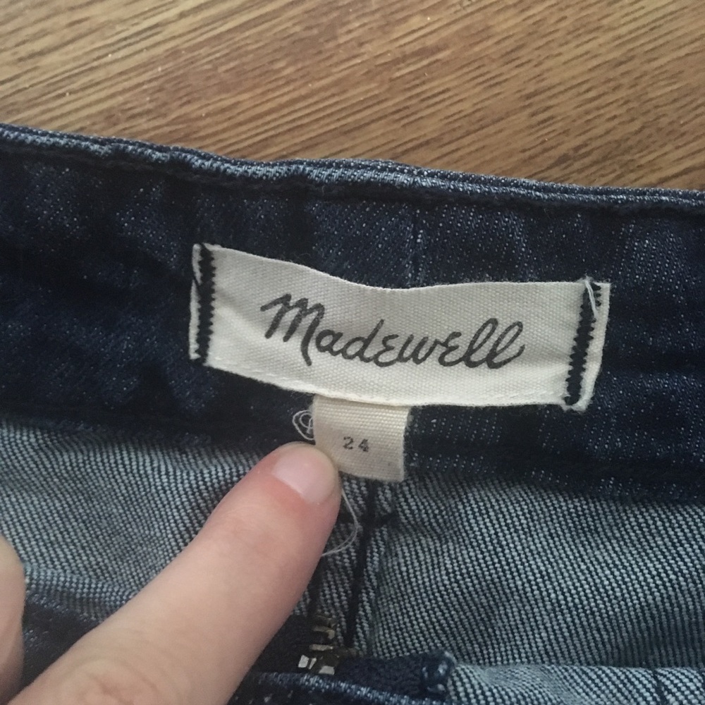 Madewell denim utility zip skirt - Picture 5 of 7